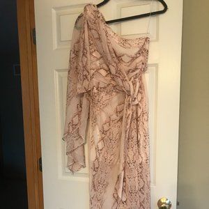 Significant Other One Shoulder Long Dress